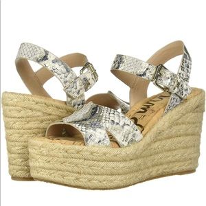 Sam Edelman Women’s Maura Wedge Sandal 9.5 NEW
